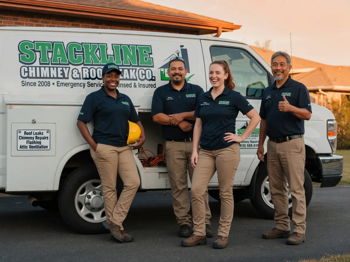 Chimney flashing repair company in Farmersville, CA